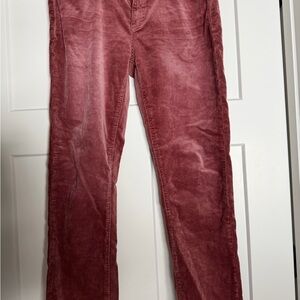Anthropologie brand Pilot Women's Boyfriend Jeans in Wine